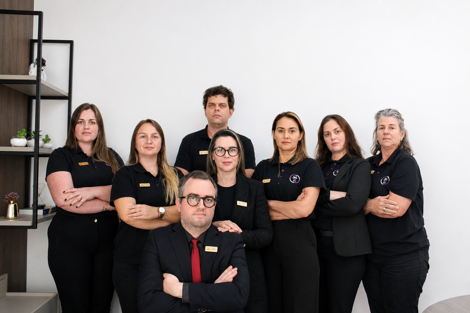 Equipe completa do Tabelionato